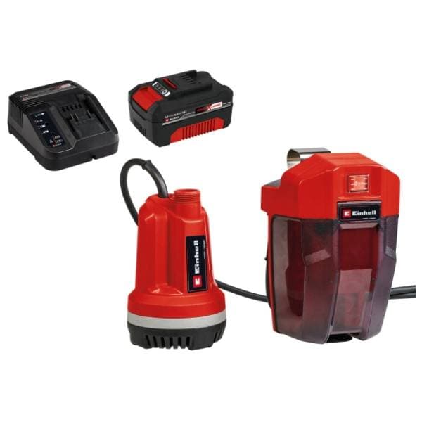 EINHELL GE-PP 18 RB Li 4.0 Ah Starter-Kit aku potopna pumpa za čistu vodu 0