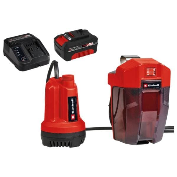 EINHELL GE-SP 18 Li 4 Ah Starter-Kit aku pumpa za čistu vodu 0