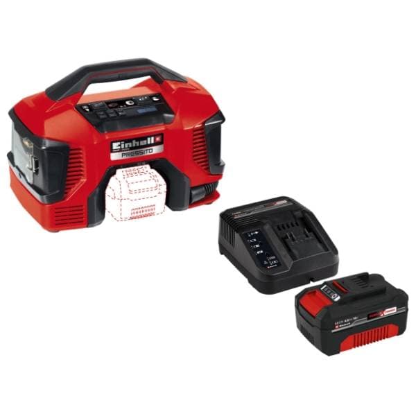 EINHELL TE-AC 18/11 Li AC 4.0Ah aku kompresor za vazduh 0