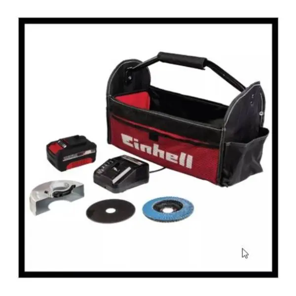 EINHELL TE-AG 18/115 Li 18V 2x4.0Ah aku ugaona brusilica 2