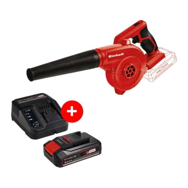 EINHELL TE-CB 18/180 Li 2.5 Ah Starter-Kit aku duvač lišća 0