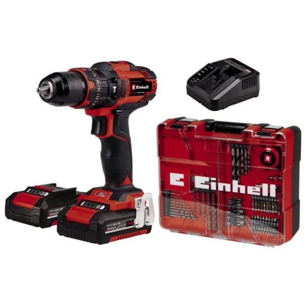 EINHELL TE-CD 18/40 Li-i +64 (2x2,0Ah) aku bušilica 0