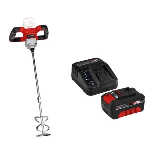 EINHELL TE-MX 18 Li 4,0 Ah Starter-Kit aku mikser za lepak 0