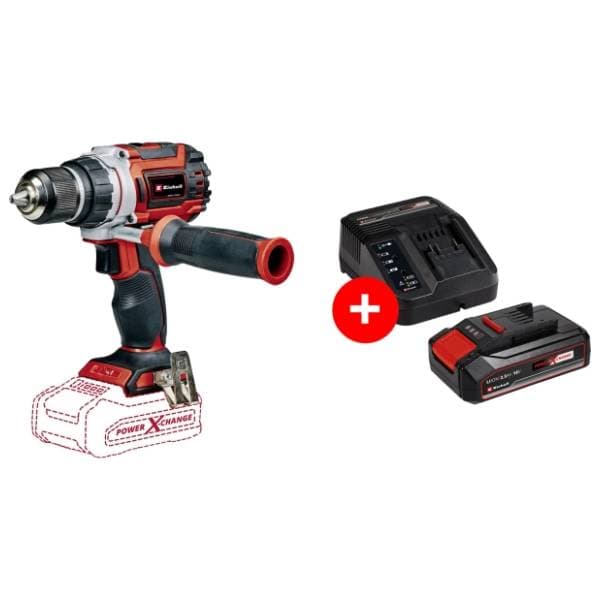 EINHELL TP-CD 18/60 Li BL 18V 2.5 Ah Starter-Kit aku bušilica 0