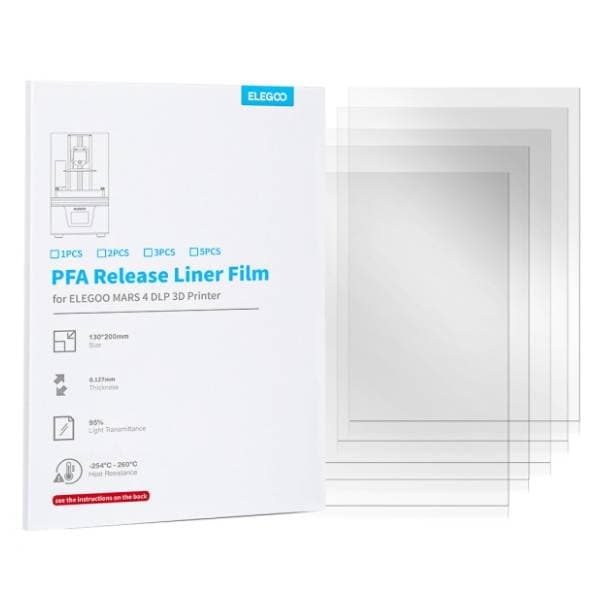 ELEGOO Mars 4 DLP PFA film folija 5 komada 0