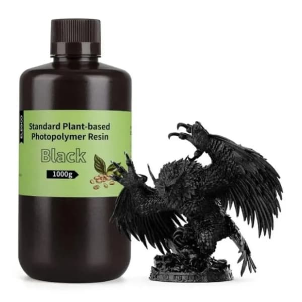 ELEGOO Plant Based 1kg Black resin za 3D štampač 0