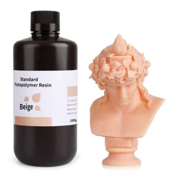 ELEGOO Standard Resin 1kg Beige za 3D štampač 0