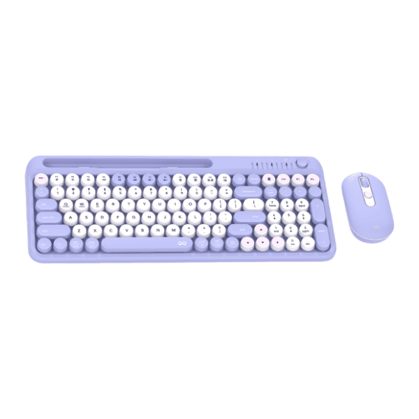 FANTECH set bežični miš i tastatura WK-899 GO Mochi101 ljubičasti 0