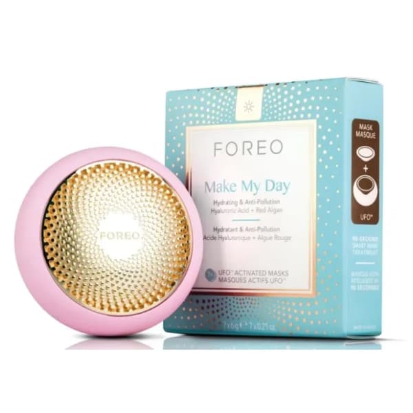 FOREO masažer UFO pearl pink 2