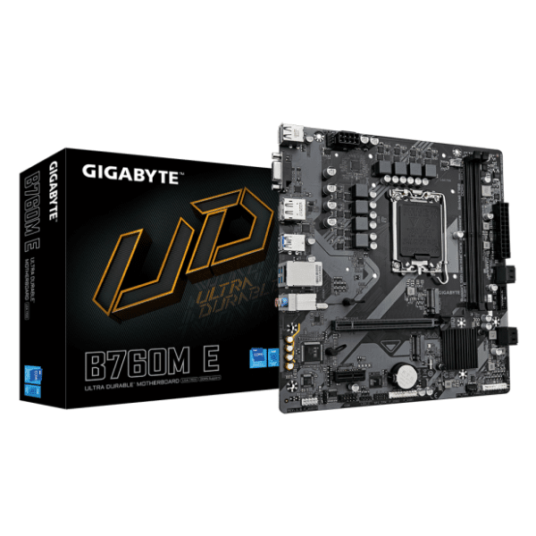 GIGABYTE B760M E (rev. 1.0) matična ploča 0