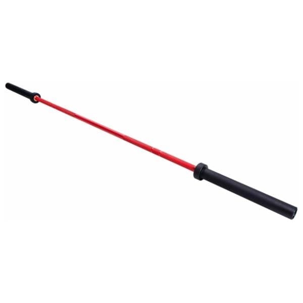 GORILLA SPORTS profesionalna olimpijska šipka 220 cm crveno crna 0