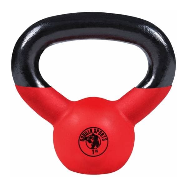 GORILLA SPORTS rusko zvono sa neoprenom 3 kg 0