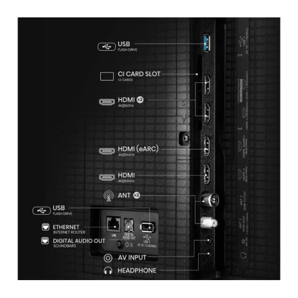 HISENSE ULED televizor 75E8Q 6