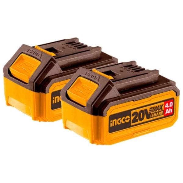 INGCO COSLI240312E 2x4Ah set baterija 0