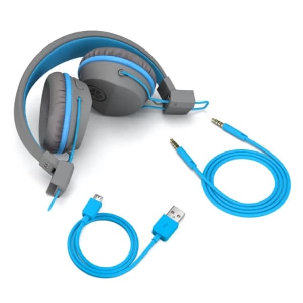JLAB slušalice Studio Kids 2020 Graphite/Blue 3