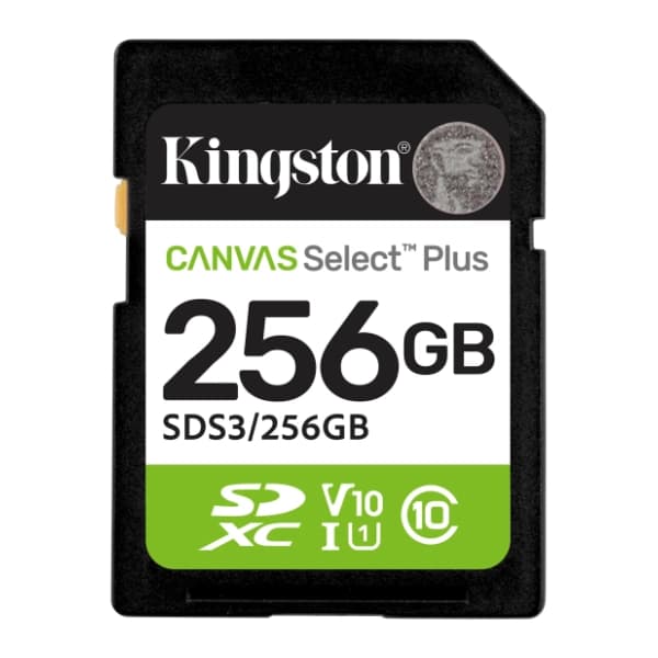 KINGSTON memorijska kartica 256GB Canvas Select Plus SDS3 0