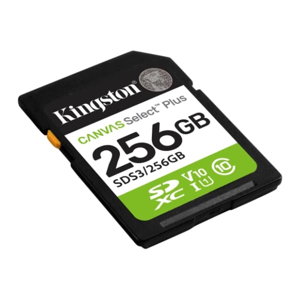 KINGSTON memorijska kartica 256GB Canvas Select Plus SDS3 1