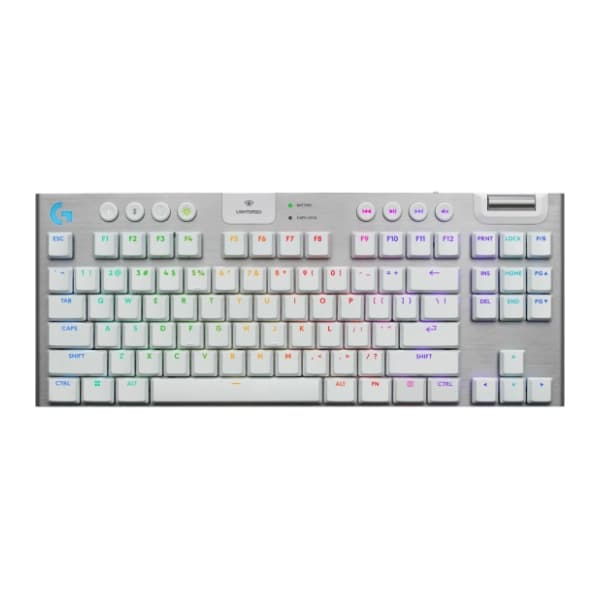 LOGITECH bežična tastatura G915 X TKL White US 0