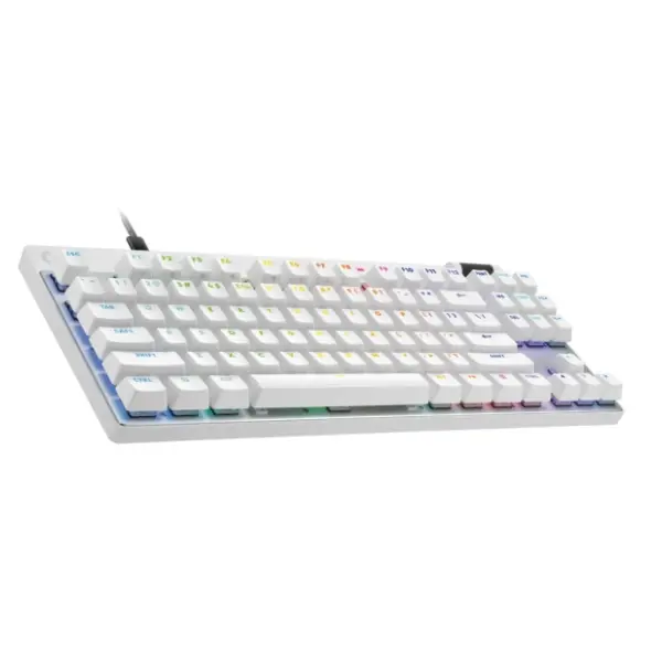 LOGITECH tastatura G PRO X TKL Rapid bela 1