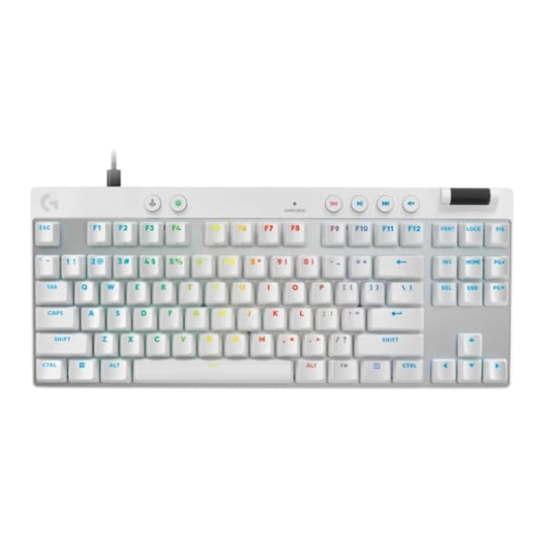 LOGITECH tastatura G PRO X TKL Rapid bela 0