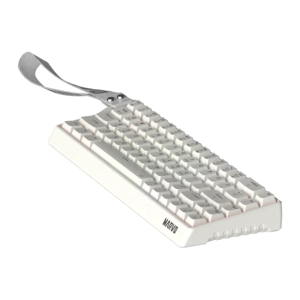 MARVO bežična tastatura Saber KG965W WH 3