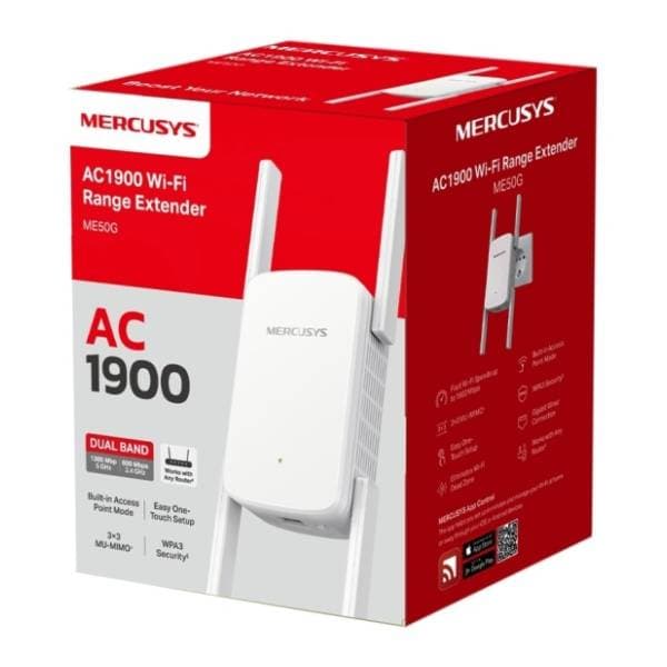 MERCUSYS ME50G AC1900 WiFi range extender 6