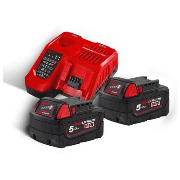 MILWAUKEE M18NRG-502 18V 5Ah set baterija i punjač 0
