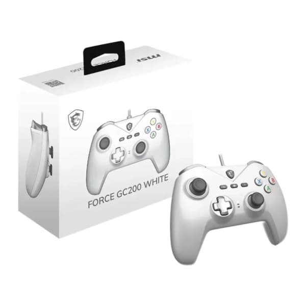 MSI FORCE GC200 White gamepad 4