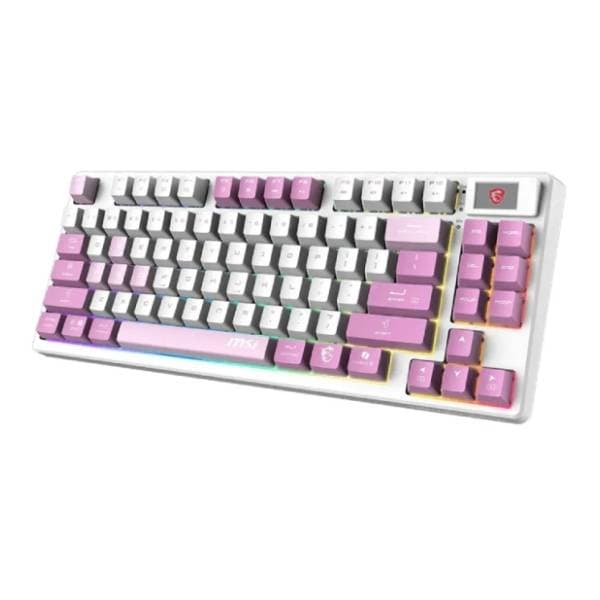 MSI FORGE bežična tastatura GK600 Violet 1