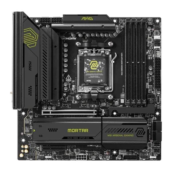 MSI MAG B850M MORTAR WIFI matična ploča 2