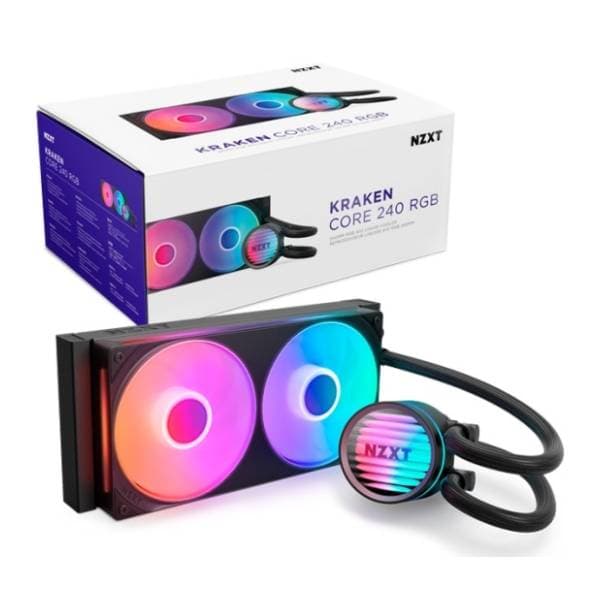 NZXT Kraken Core 240 RGB vodeno hlađenje (RL-KR24C-B1) 2