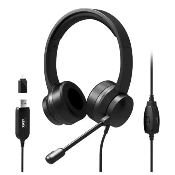 PORT DESIGNS slušalice Comfort USB 1