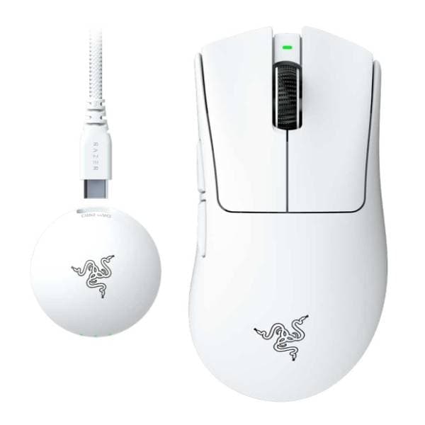 RAZER bežični miš DeathAdder V4 Pro beli 0