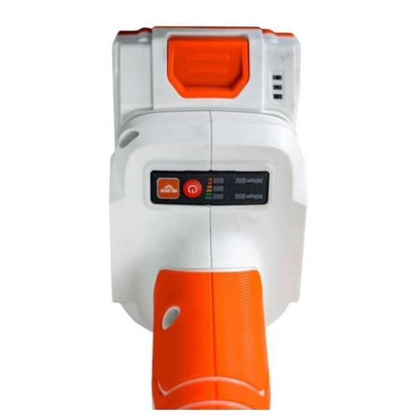 RURIS RMX4125 20V 2Ah aku ugaona brusilica 8