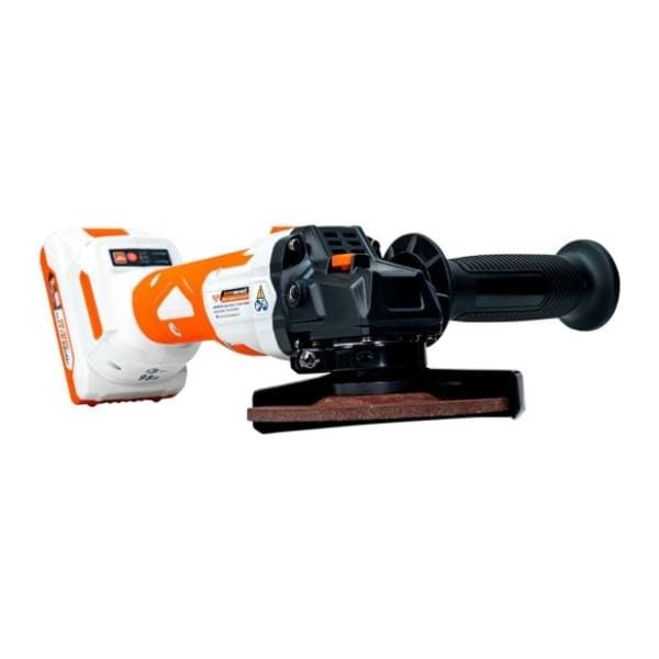 RURIS RMX4125 20V 2Ah aku ugaona brusilica 4