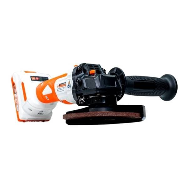 RURIS RMX4125 20V 2Ah aku ugaona brusilica 5