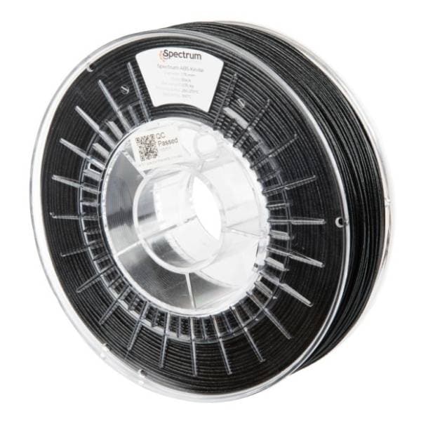 SPECTRUM ABS 750g Kevlar Black 1,75mm 3D filament 0