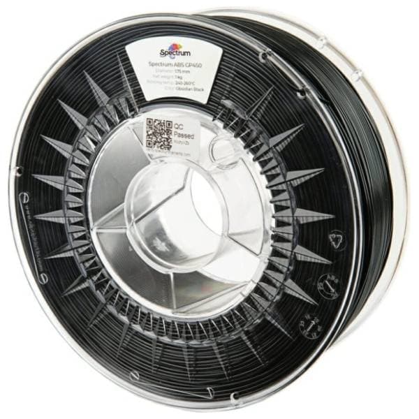 SPECTRUM ABS GP450 1kg Obsidian Black 1,75mm 3D filament 0