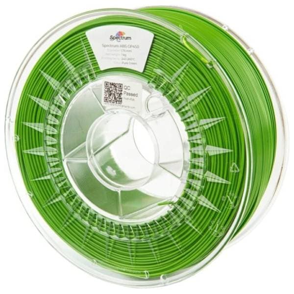 SPECTRUM ABS GP450 1kg Pure Green 1,75mm 3D filament 0