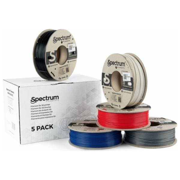 SPECTRUM ASA 275 1.25kg 1,75mm set 5 filament za 3D štampač 0