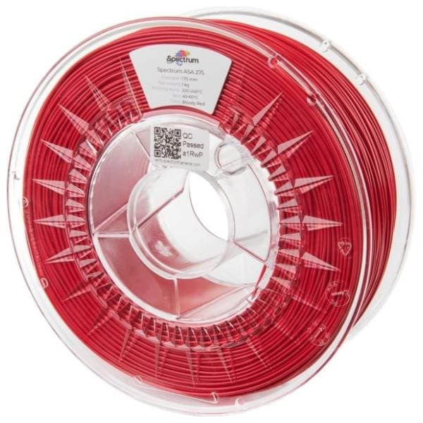 SPECTRUM ASA 275 1kg Bloody Red 1,75mm filament za 3D štampač 0