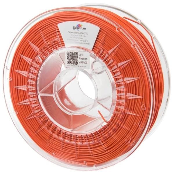 SPECTRUM ASA 275 1kg Lion Orange 1,75mm filament za 3D štampač 0
