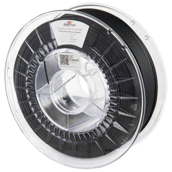 SPECTRUM ASA-X CF10 1kg Black 1,75mm filament za 3D štampač 0