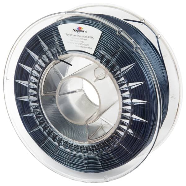 SPECTRUM Glitter PET-G 1kg Stardust Blue 1,75mm 3D filament 0