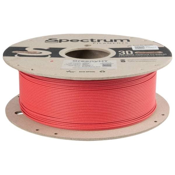 SPECTRUM GreenyHT 1kg Strawberry Red 1,75mm 3D filament 1