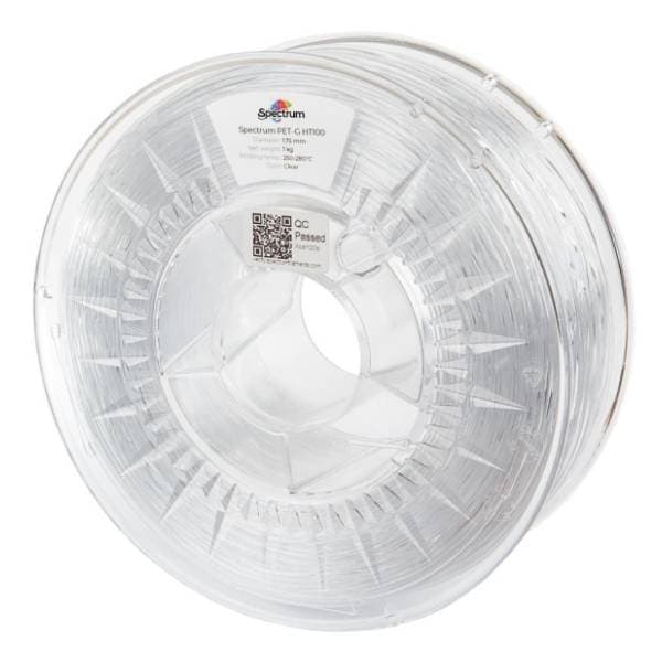 SPECTRUM PET-G HT100 1kg Clear 1,75mm 3D filament 0
