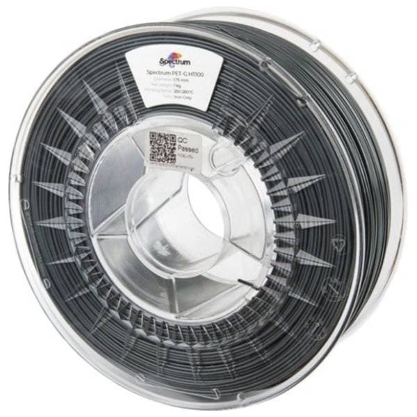 SPECTRUM PET-G HT100 1kg Iron Grey 1,75mm 3D filament 0