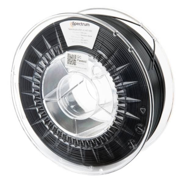 SPECTRUM PET-G HT100 1kg Obsidian Black 1,75mm 3D filament 0