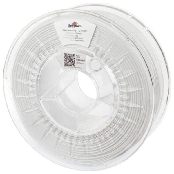 SPECTRUM PET-G HT100 1kg Pure White 1,75mm 3D filament 0