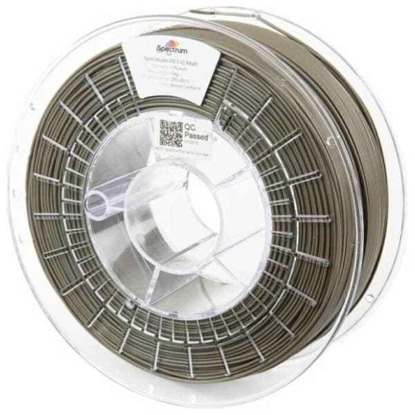 SPECTRUM PET-G Matt 1kg Brown Uniform 1,75mm 3D filament 0